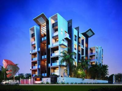 3d-architectural-visualization-apartments-3d-rendering-bird-eye-view-night-view